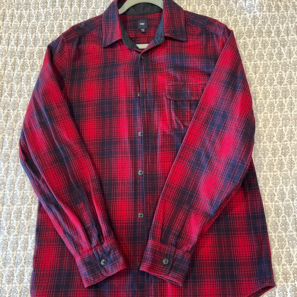 Gap men’s flannel jacket
